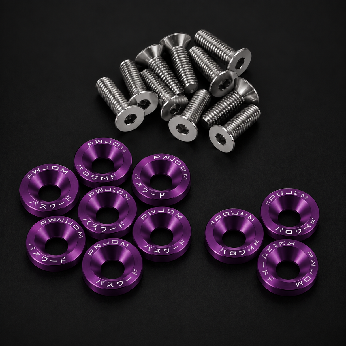 CNC Unterlegscheiben Set